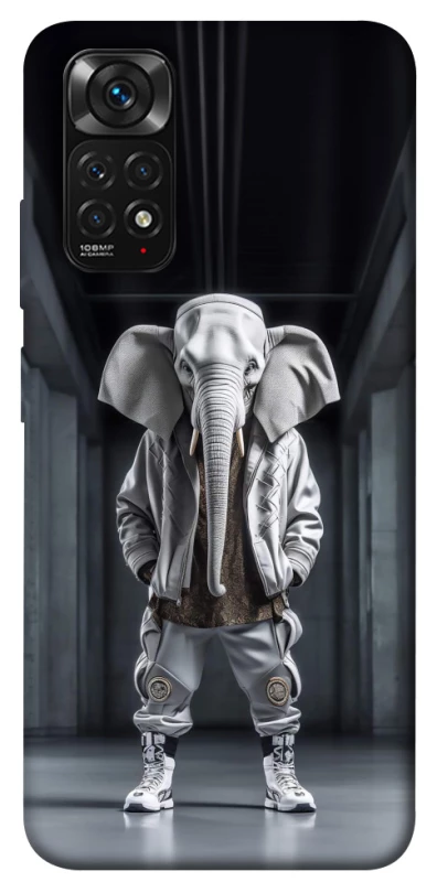 Чехол на Xiaomi Redmi Note 11 (Global) / Note 11S Слон v2 фото 1 из 1