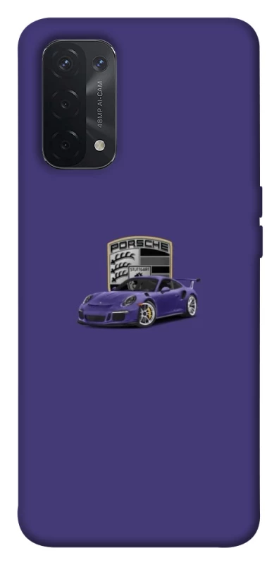 Чохол на Oppo A54 5G / A74 5G Porsche purple фото 1 з 1