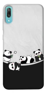 Чехол на Huawei Y6 Pro (2019) Four pandas фото 1 из 1