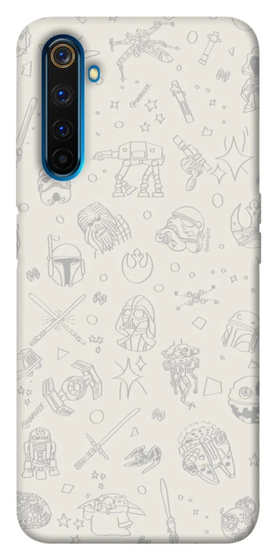 Чохол на Realme 6 Pro Star Wars background ver.1 фото 1 з 1