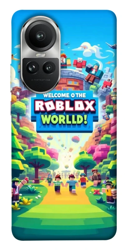 Чохол на Oppo Reno 10 Roblox World фото 1 з 1