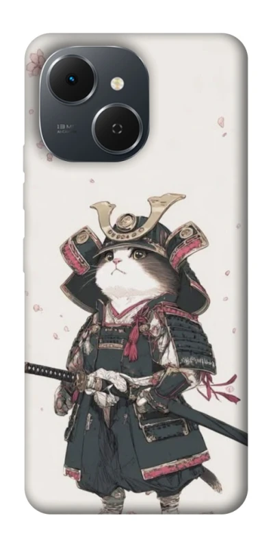 Чехол на TECNO Spark 40C Samurai Cat Warrior фото 1 из 1