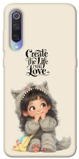 Чехол на Xiaomi Mi 9 Create the life you love фото 1 из 1