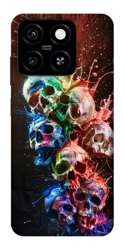 Чохол на ZTE Blade A55 4G Skulls фото 1 з 1