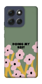 Чехол на Motorola Moto G86 Doing my best фото 1 из 1