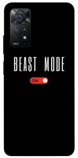 Чехол на Xiaomi Redmi Note 11 Pro 4G/5G Beast mode фото 1 из 1