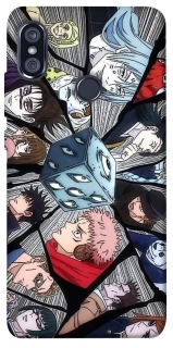 Чехол на Xiaomi Redmi Note 5 Pro / Note 5 (AI Dual Camera) jujutsu kaisen v4 фото 1 из 1