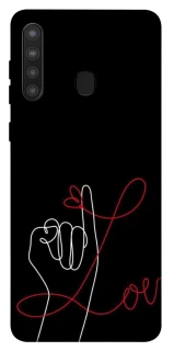 Чохол на Samsung Galaxy A21 Pair romantic theme ver.9 фото 1 з 1