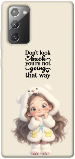Чохол на Samsung Galaxy Note 20 Don't look back фото 1 з 1
