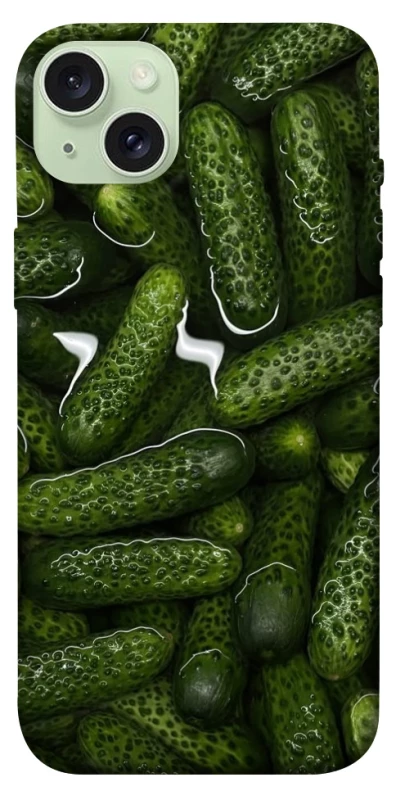 Чехол на Apple iPhone 15 Plus (6.7") Cucumber фото 1 из 1