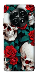 Чохол на Realme Narzo 70x skull and rose фото 1 з 1
