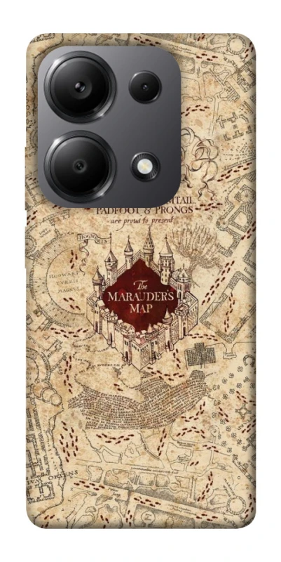 Чохол на Xiaomi Redmi Note 13 Pro 5G Harry Potter Marauder's Map фото 1 з 1