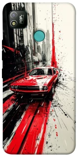 Чехол на TECNO POP 4 Painted Mustang фото 1 из 1