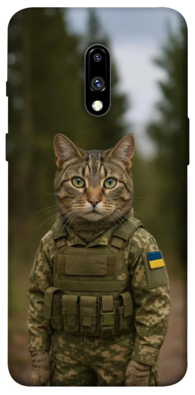 Чохол на OnePlus 7 Кіт захисник фото 1 з 1