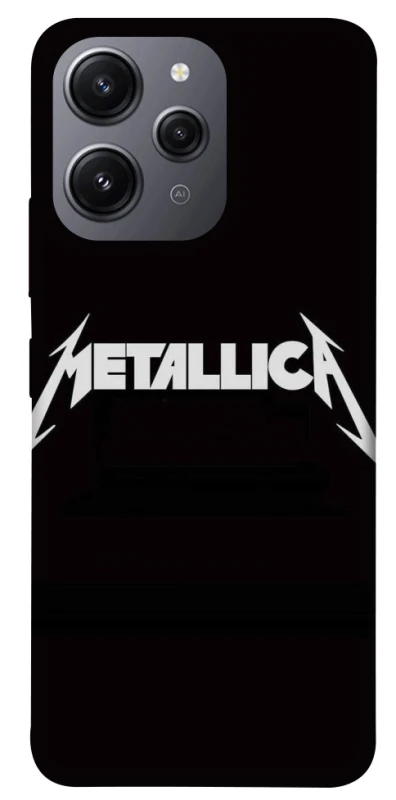 Чехол на Xiaomi Redmi 12 Metallica logo фото 1 Чехол на Xiaomi Redmi 12 Metallica logo фото 1 из 1