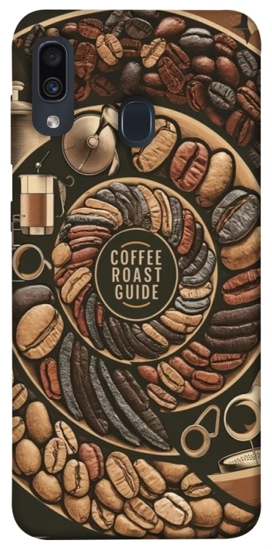 Чохол на Samsung Galaxy A20 / A30 Coffee roast guide фото 1 з 1