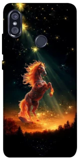 Чохол на Xiaomi Redmi Note 5 Pro / Note 5 (AI Dual Camera) Red Fire Horse ver.2 фото 1 з 1