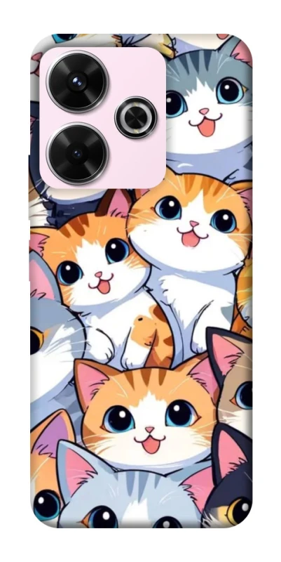 Чохол на Xiaomi Poco M6 4G Cute Cat v2 фото 1 з 1