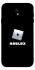 Чохол на Samsung J730 Galaxy J7 (2017) Roblox logo black фото 1 з 1