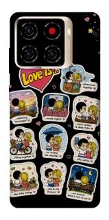 Чехол на ZTE Blade A56 Love is ver.4 фото 1 из 1