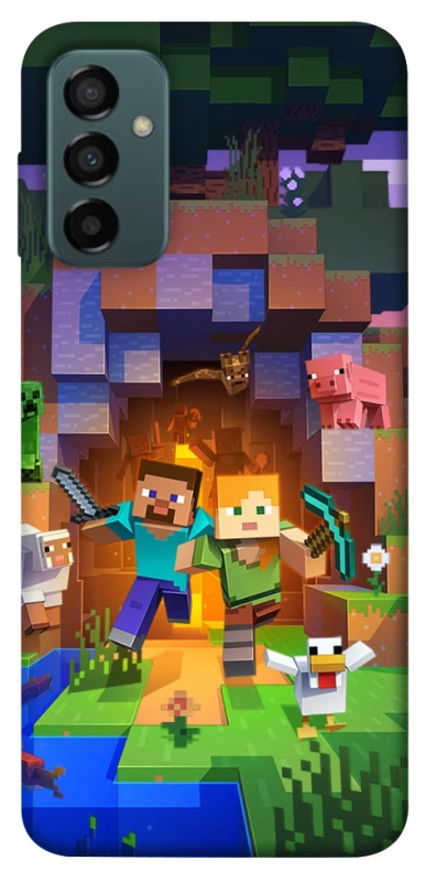Чохол на Samsung Galaxy M13 4G Minecraft game фото 1 з 1