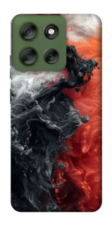 Чохол на Motorola Moto G56 5G Black and Red фото 1 з 1