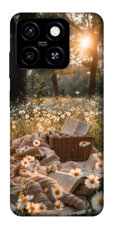 Чехол на ZTE Blade A55 4G Flowers v14 фото 1 из 1