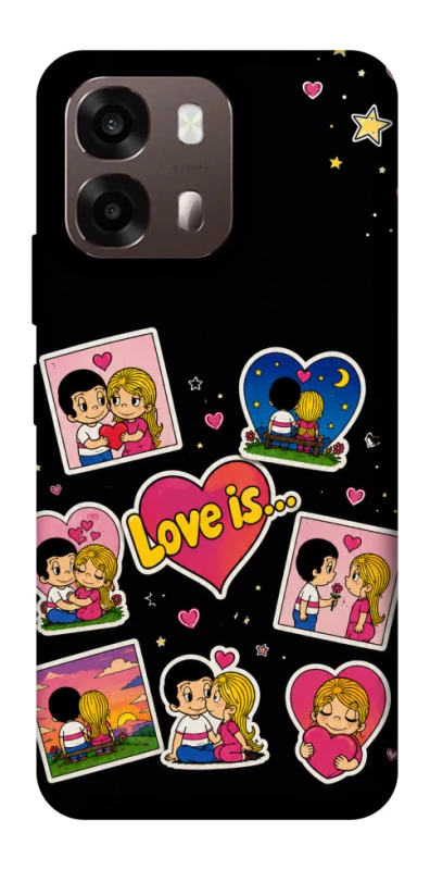 Чохол на Oppo A6 Love is фото 2 з 2