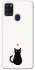 Чохол на Samsung Galaxy A21s cat in love фото 1 Чохол на Samsung Galaxy A21s cat in love фото 1 з 1