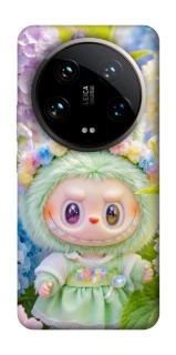 Чехол на Xiaomi 14 Ultra Labubu & Flowers ver.2 фото 1 из 1