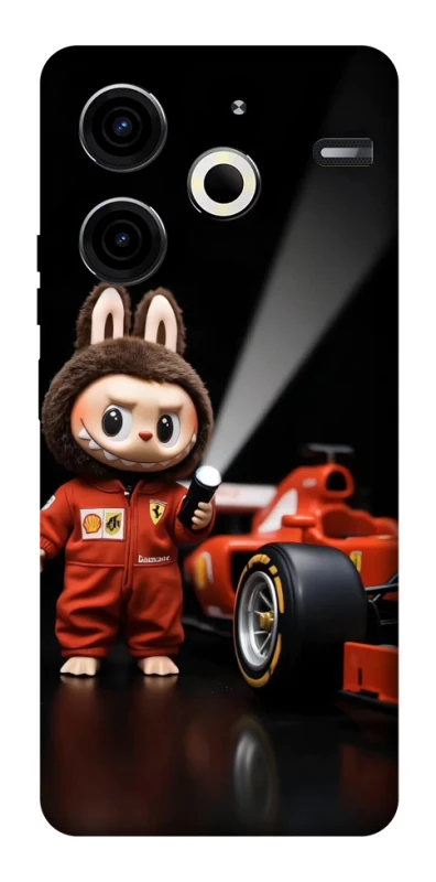 Чохол на TECNO Pova 6 Neo (LI6) F-1 Labubu фото 1 з 1