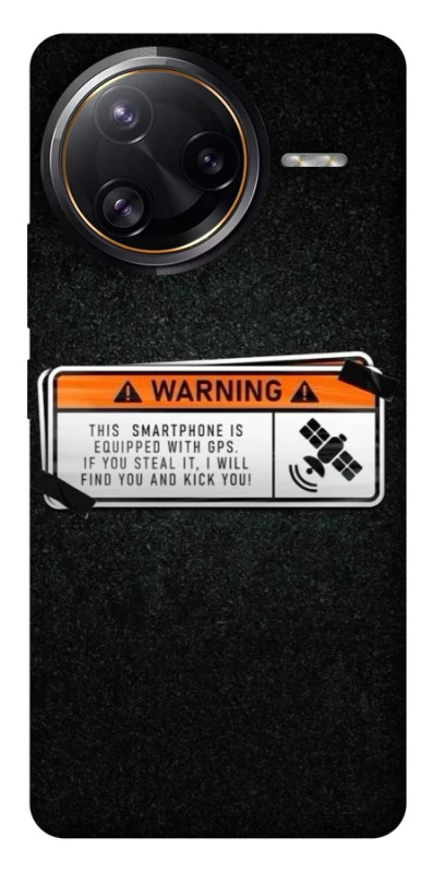 Чохол на Xiaomi Poco F7 Pro Warning фото 1 з 1