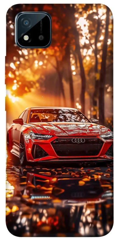 Чехол на Realme C11 (2021) Audi at sunset фото 1 из 1
