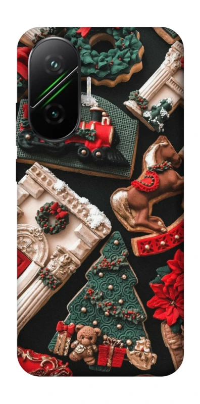 Чохол на Xiaomi Poco F7 Новорічний v20 фото 1 з 1