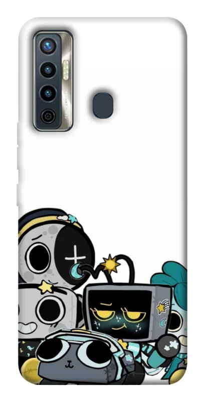 Чехол на TECNO Camon 17 Dandy World Heroes фото 1 из 1