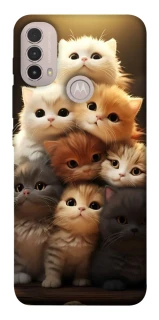 Чохол на Motorola Moto E40 Чохол Kittie Love v2 фото 1 з 1