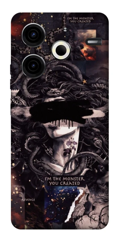 Чохол на TECNO Pova 6 Neo (LI6) Monster you created фото 1 з 1