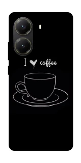 Чохол на Xiaomi Poco X6 Pro Black coffee фото 1 з 1