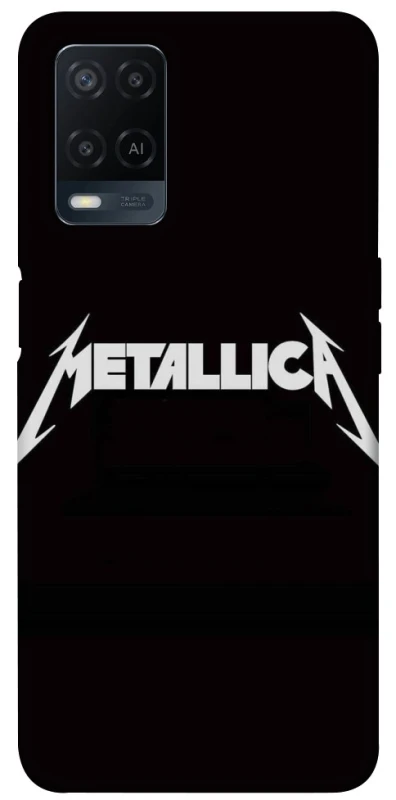 Чехол на Oppo A54 4G Metallica logo фото 1 Чехол на Oppo A54 4G Metallica logo фото 1 из 1