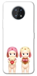 Чехол на Nokia G50 Puppy Love Duo фото 1 из 1
