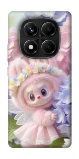 Чохол на Xiaomi Redmi Note 14 Pro 4G Labubu & Flowers ver.1 фото 1 з 1