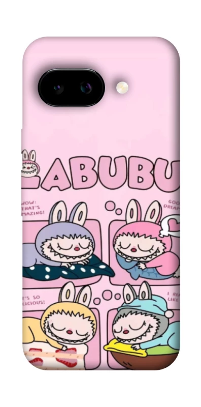 Чехол на Google Pixel 9a Labubu Dreams Collage фото 1 из 1