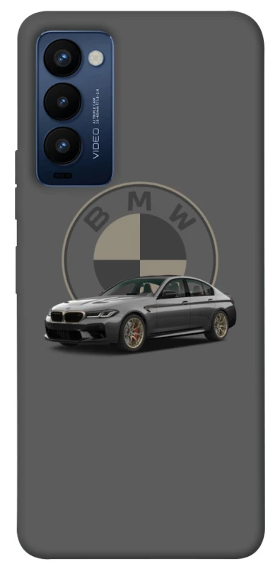Чехол на TECNO Camon 18 BMW grey v2 фото 1 из 1