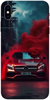 Чехол на Apple iPhone X (5.8") Mercedes in smoke фото 1 из 1