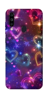 Чохол на ZTE Blade A7 (2020) Drawn hearts фото 1 з 1