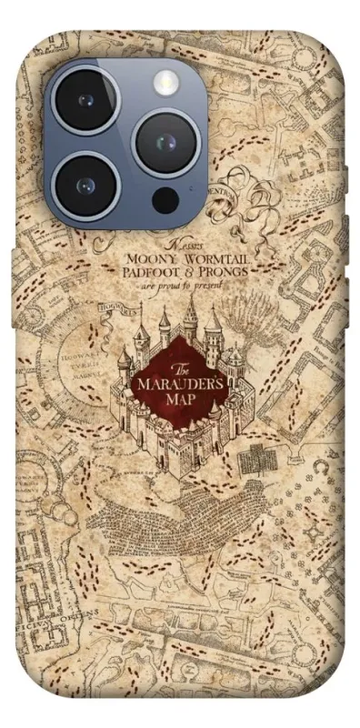 Чохол на Apple iPhone 16 Pro Max Marauders map фото 1 з 1