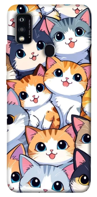 Чохол на ZTE Blade A51 Cute Cat v2 фото 1 з 1