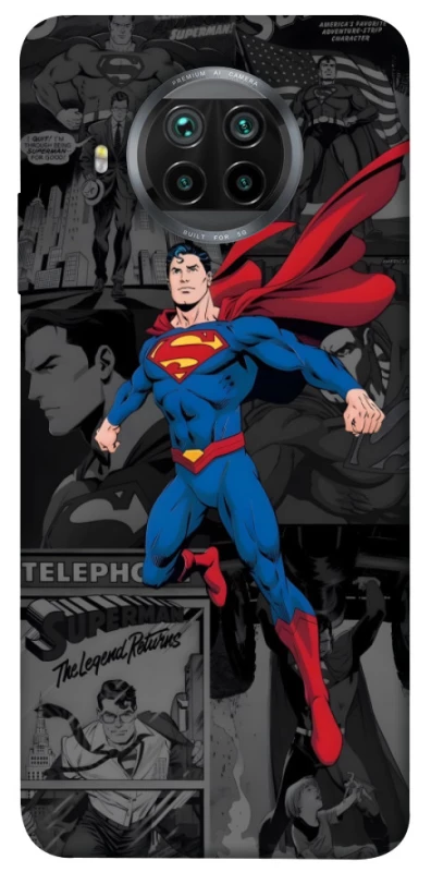 Чохол на Xiaomi Mi 10T Lite / Redmi Note 9 Pro 5G superman comics фото 1 з 1