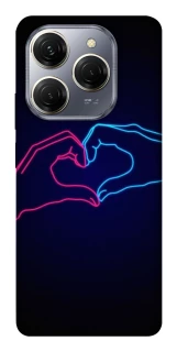 Чохол на TECNO Spark 20 Pro Neon love фото 1 з 1