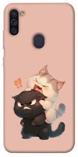 Чехол на Samsung Galaxy M11 Сat and cat фото 1 Чехол на Samsung Galaxy M11 Сat and cat фото 1 из 1